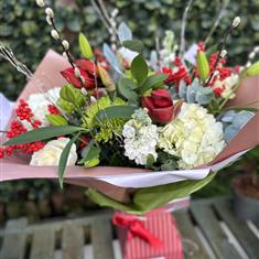 Christmas Hand Tied Bouquet  