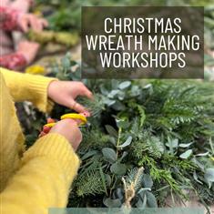 (7) CHRISTMAS WREATH WORKSHOP-MON 8th DEC - DEPOSIT ONLY!  