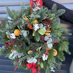 Luxury Christmas Wreath Red Berry